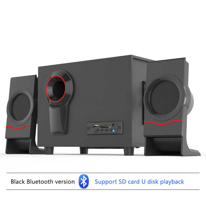 2.1 Picket Tremendous Subwoofer Bluetooth Multimedia Audio system with USB and Cell Cellphone Plug-in for Laptops and Gaming