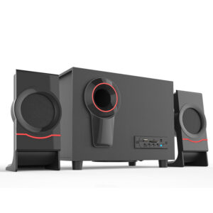 2.1 Picket Tremendous Subwoofer Bluetooth Multimedia Audio system with USB and Cell Cellphone Plug-in for Laptops and Gaming