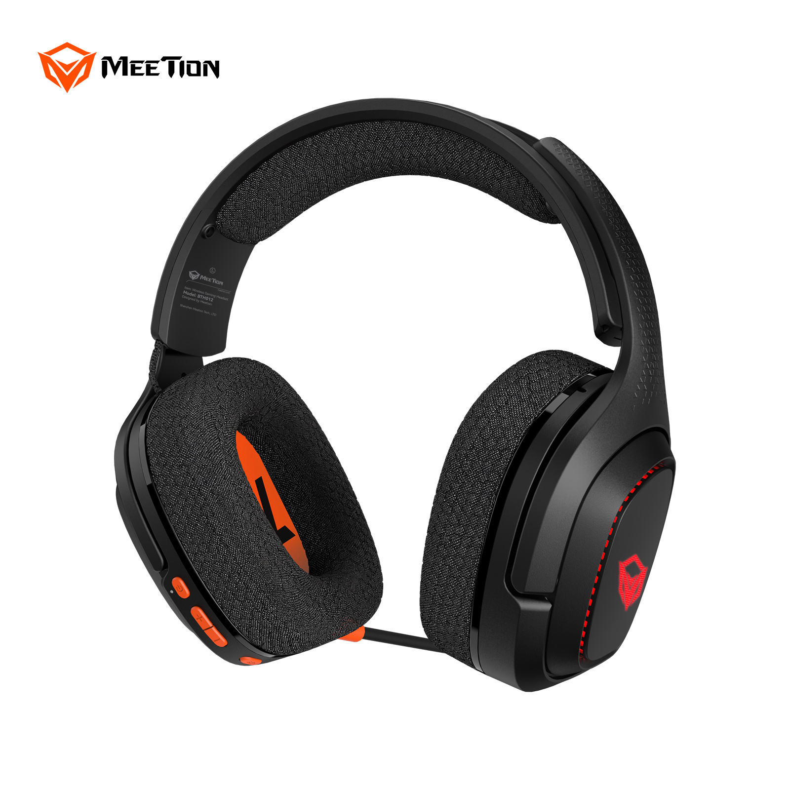 MEETION BTH012 Wi-fi Gaming Headset with ENC and 50mm Audio system for Excessive-Constancy Sound High quality - Wired and Wi-fi Connectivity