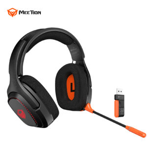 MEETION BTH012 Wi-fi Gaming Headset with ENC and 50mm Audio system for Excessive-Constancy Sound High quality – Wired and Wi-fi Connectivity