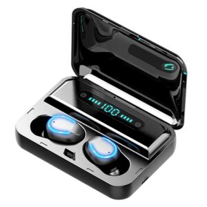 Wi-fi TWS Bluetooth 5.0 Earbuds with 8D Encompass Sound, HIFI Excessive-Frequency Stereo Headset and LED Energy Show